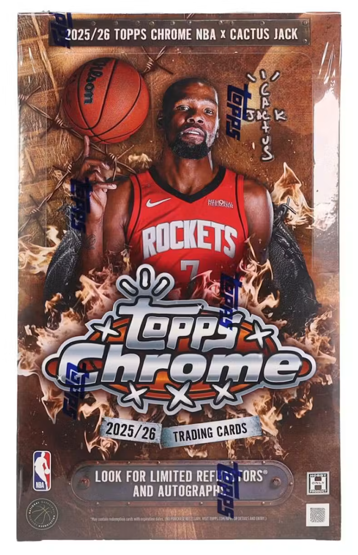 2025/26 Topps Chrome Cactus Jack Basketball Hobby Box