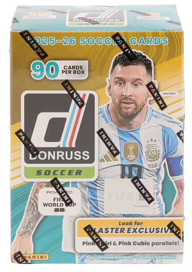 2025/26 Panini Donruss Road to FIFA World Cup Soccer Blaster Hobby Box