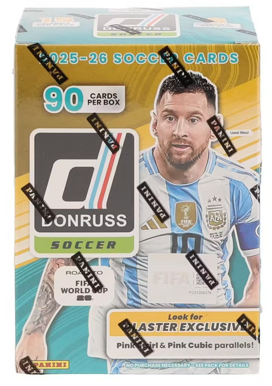 2025/26 Panini Donruss Road to FIFA World Cup Soccer Blaster Hobby Box
