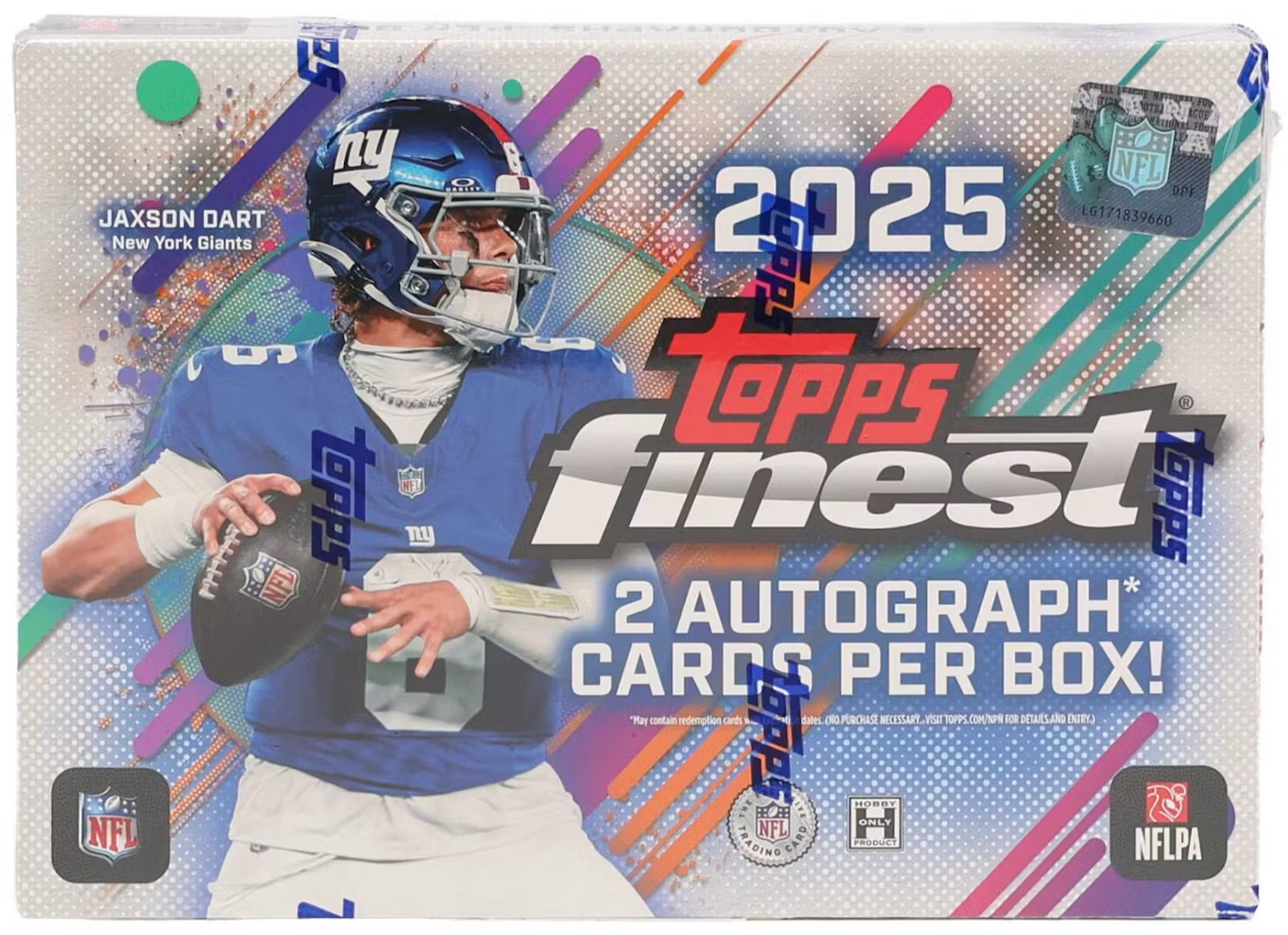 2025 Topps Finest Football Hobby Box