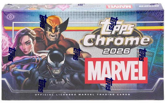 2026 Topps Marvel Comics Chrome Hobby Box