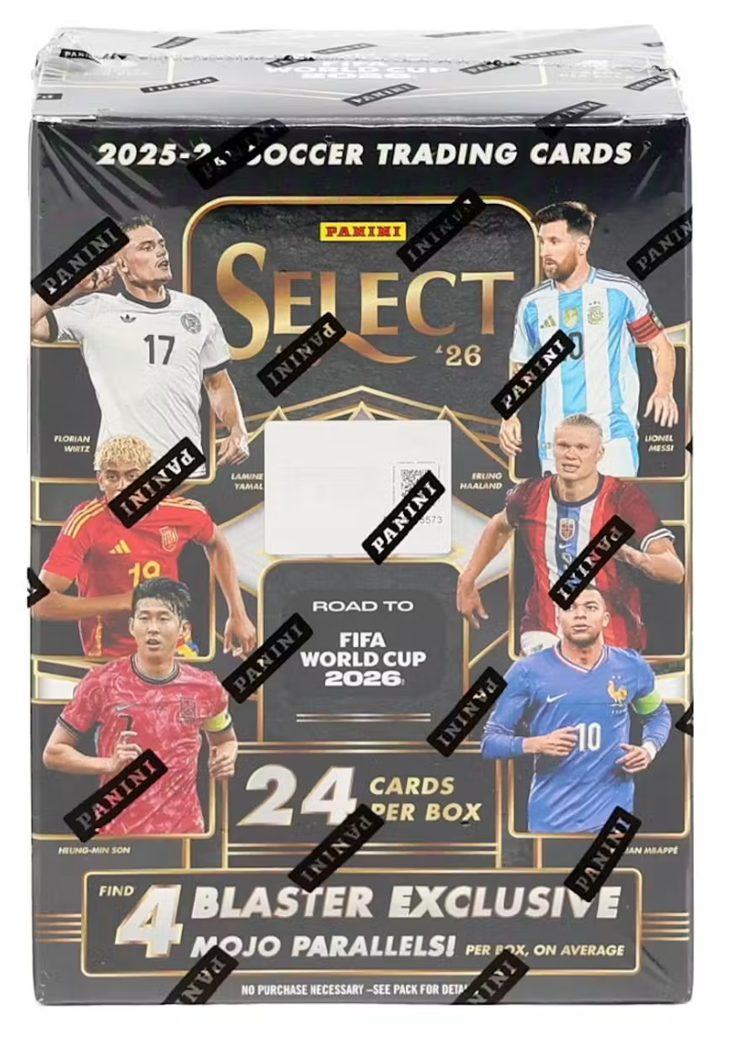 2025/26 Panini Select Road to FIFA World Cup Soccer Blaster Box