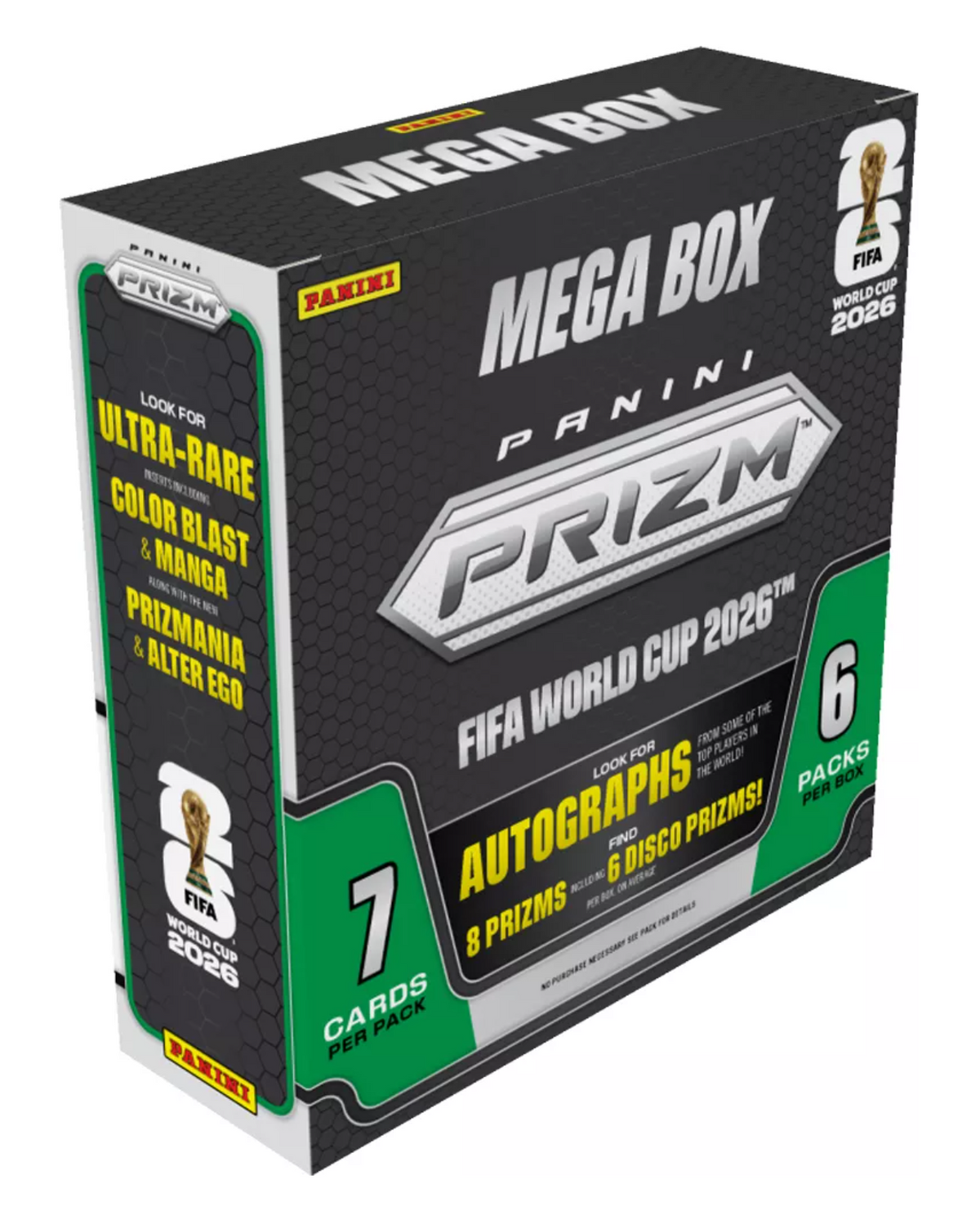 2026 Panini PRIZM FIFA World Cup DSG Exclusive Mega Box