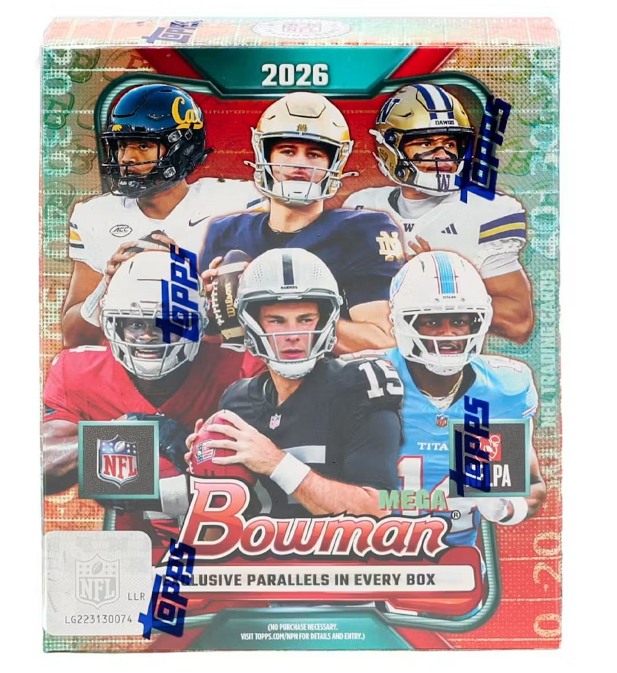 2026 Bowman Football Mega Box