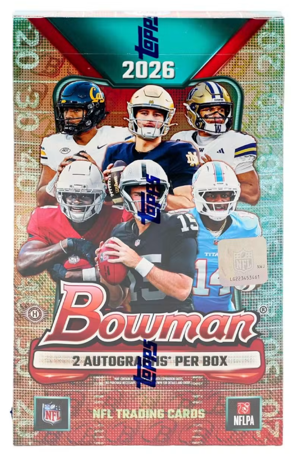 2026 Bowman Football Hobby Box