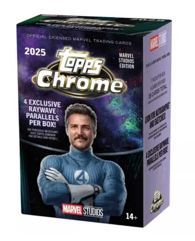 2025 Topps Marvel Studios Chrome Value Box